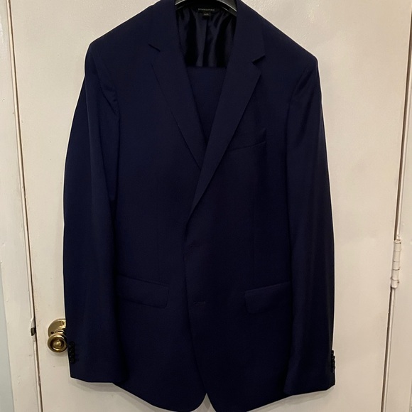 Banana Republic Navy Blue Suit